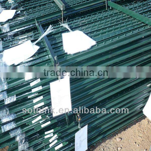 Metal fence T post,studded T post,metal T post
