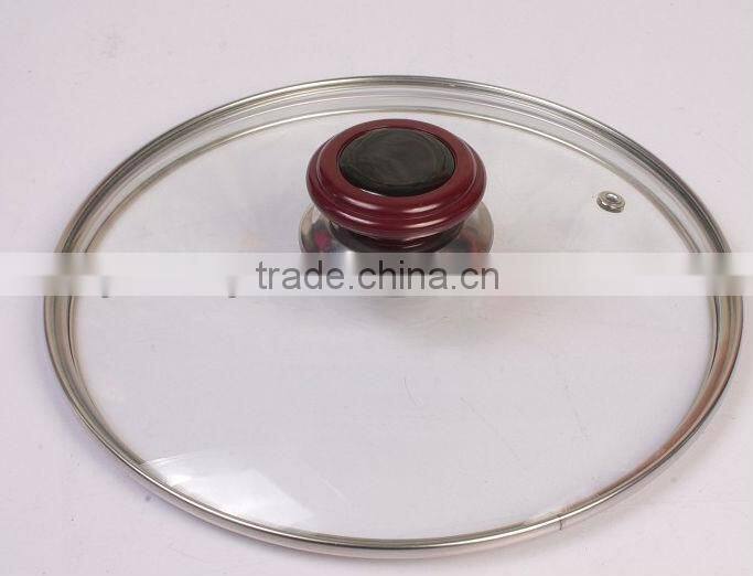 High quality G-Type Tempered Glass lid