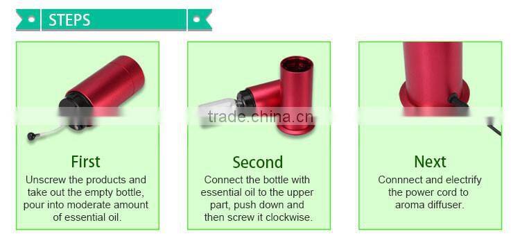 timing portable essential oil diffuser / electrical refillable portable aroma diffuser YK5290