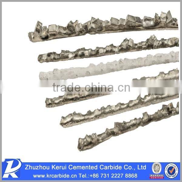Hardfacing tungsten carbide composite brazing rod supplied direct from Zhuzhou factory