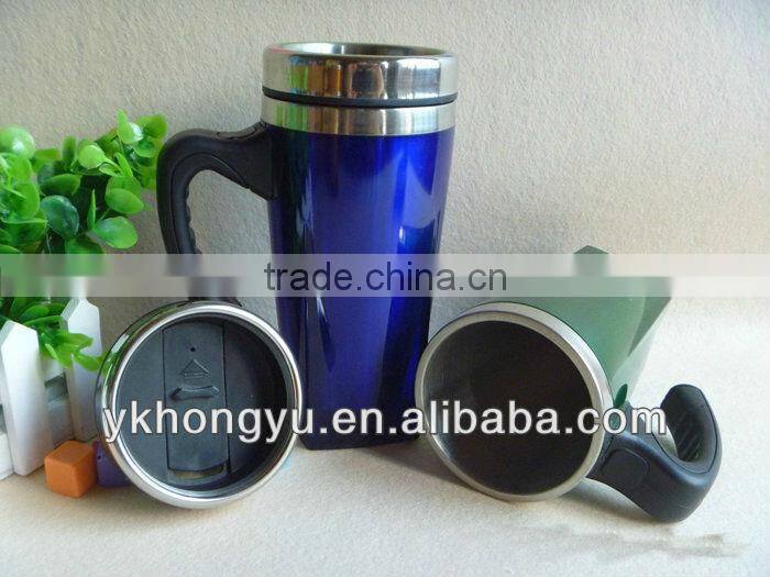 16oz hot sale colorful stainless steel travel mug