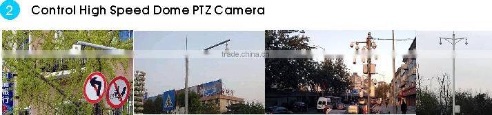 8" TFT-LCD Large screen High Speed Dome Camera 3D Joystick PTZ Keyboard Controller Control Vehicle P/T/Z Camera