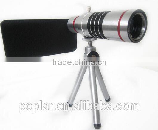 Universal 18X Mobile Phone metal lens 18X telescope lens