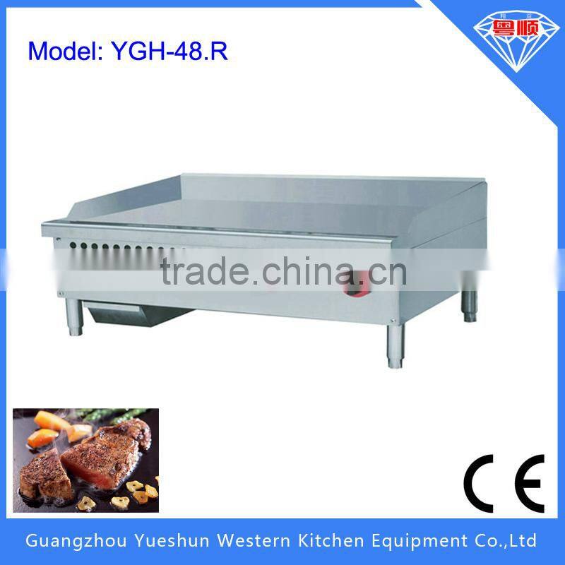 2015 Hot selling stainless steel commercial gas griddle for sale