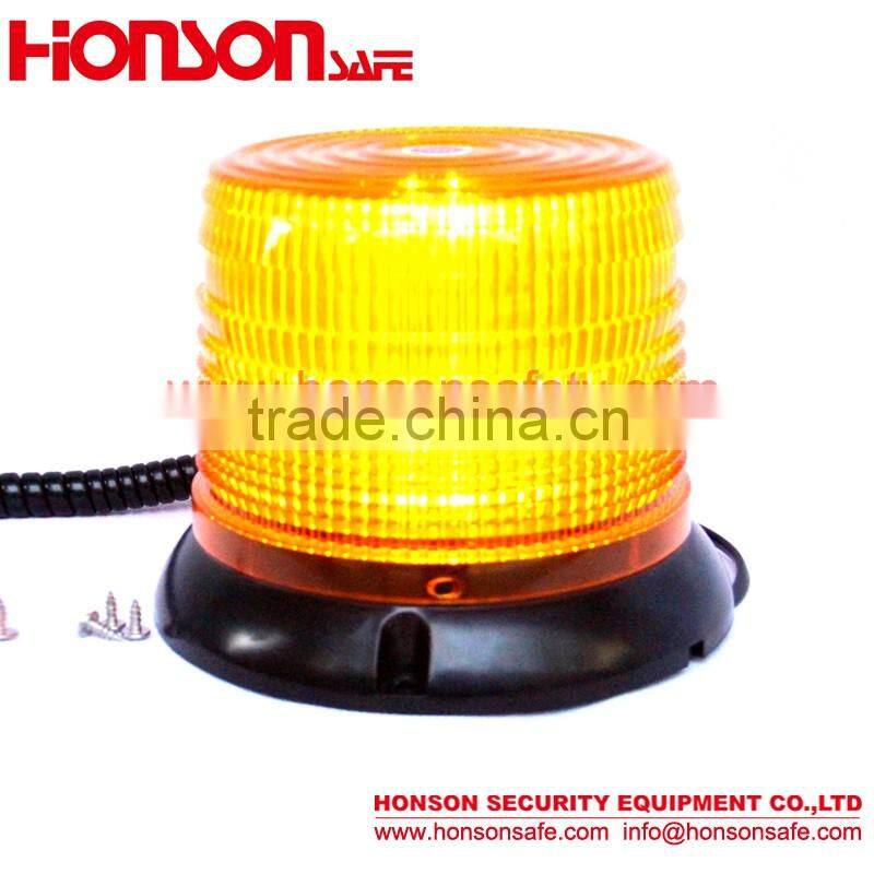LED Circle Strobe Beacon , Flashing emergency Signal Beacon Magnetic Mount for car truck HTL-314