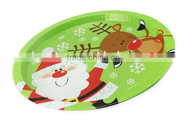 SGS approved round candy tray tin box