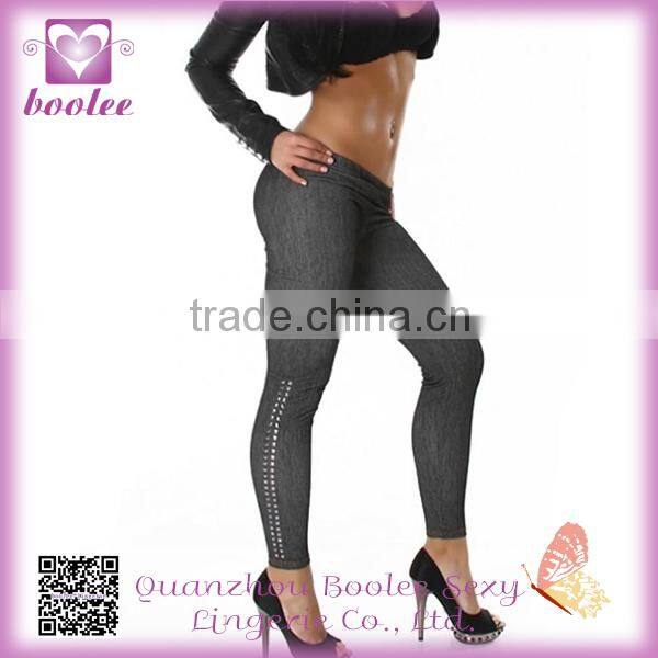 Black Mature Slimming Leggings