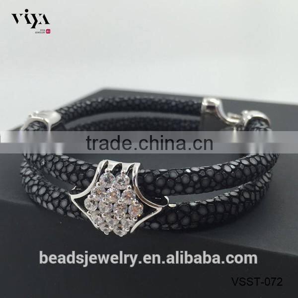 2016 Luxury Life Presents Hot Sale Stingray Bracelet Mens, Genuine Stingray Bracelets Jewelry