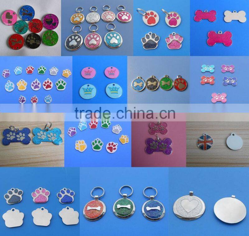 Wholesale Full Color Printed ID Pet Dog Tag Name Tag