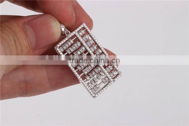 Newest working mens hip hop abacus pendant jewelry silver 10k gold plating