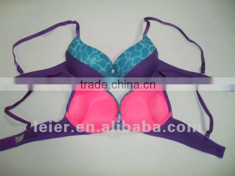 Fashion Push Up Bras, Sexy Lingerie Manufacturing