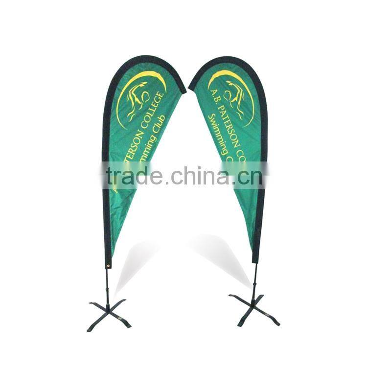 Good Prices New Pattern Customized Oem China Supply Indoor Feather Flags