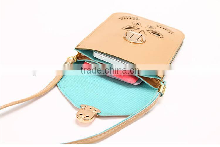 Ladies mini messenger bag mobile phone bag wallet