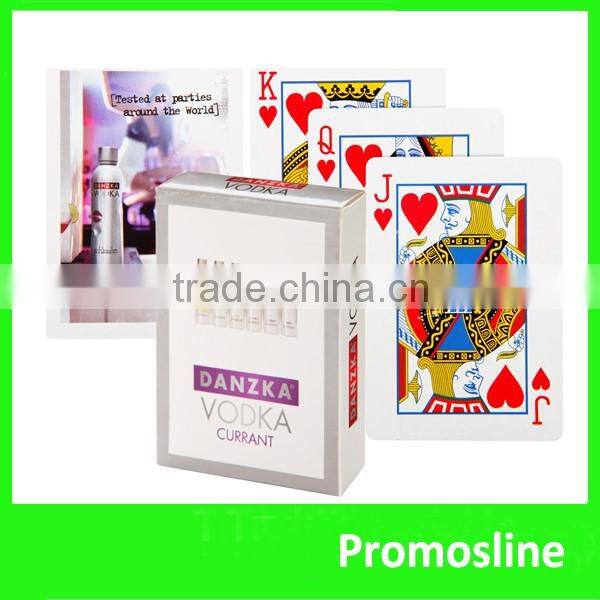 Hot Sell custom promotion play card print playing cards on a printer