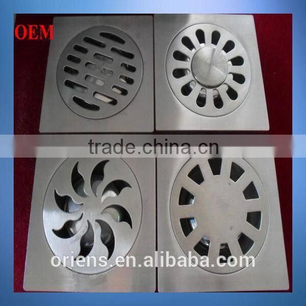 sanitary stainless steel floor grating/drain cover with excellent price