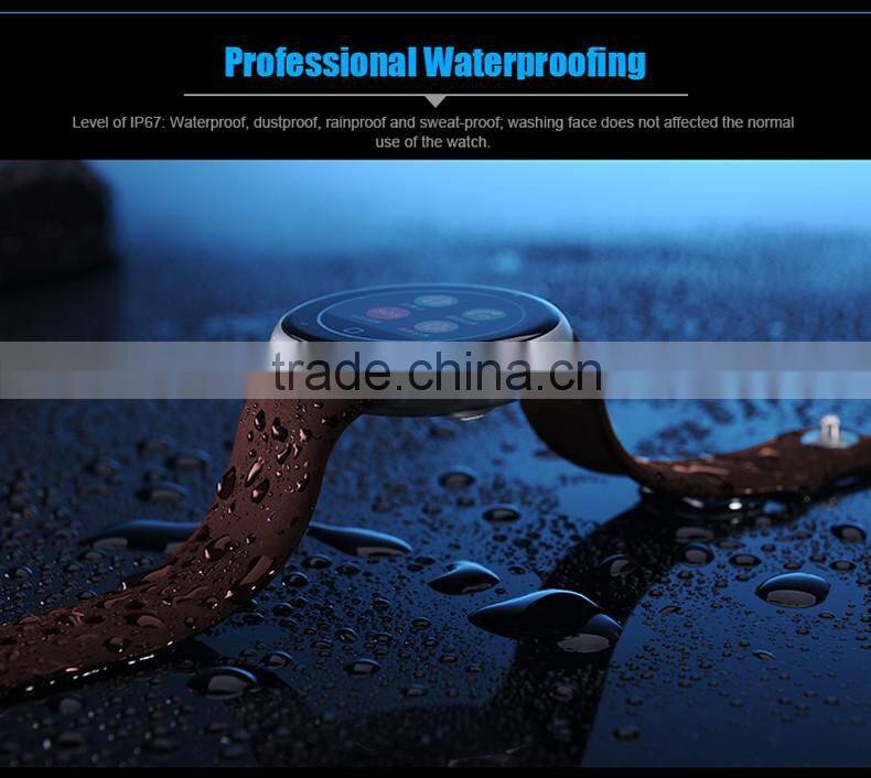 C1 Dual Bluetooth Heart Rate Track 1.22 inch Smart Watch with Siri Gesture Control Flashlight Calculator IP67 Waterproof