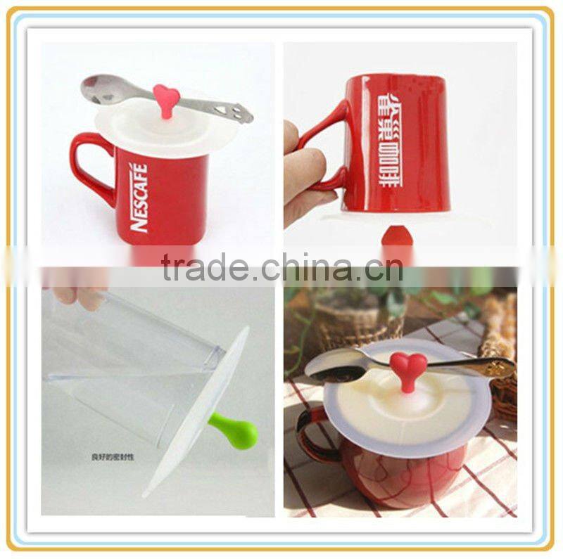cute silicone coffee cup cover