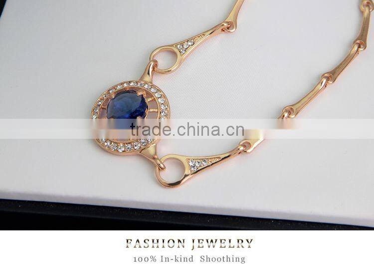 Indian Fashion Jewelry Bollywood Bridal Crystal Necklace Earrings Bracelet Jewelry Sets