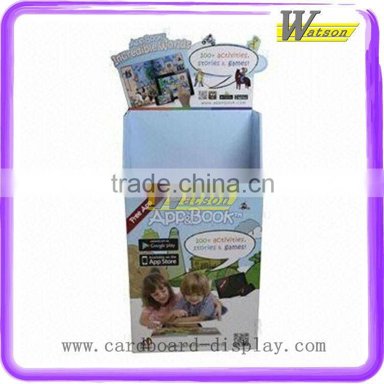 China cardboard display case stand for electronic products
