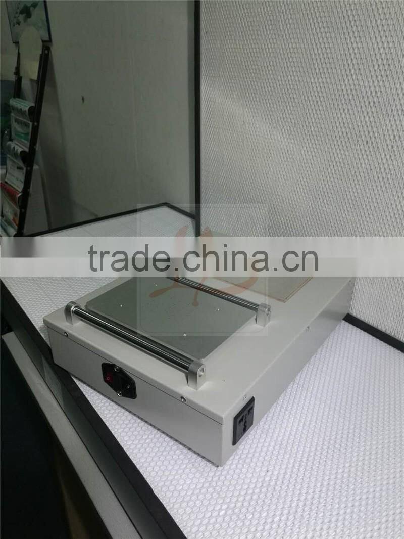 FS-07 liquid nitrogen frozen and heating 2 in 1 Separator built-in vacuum pump 220V 1000W for mobile repair