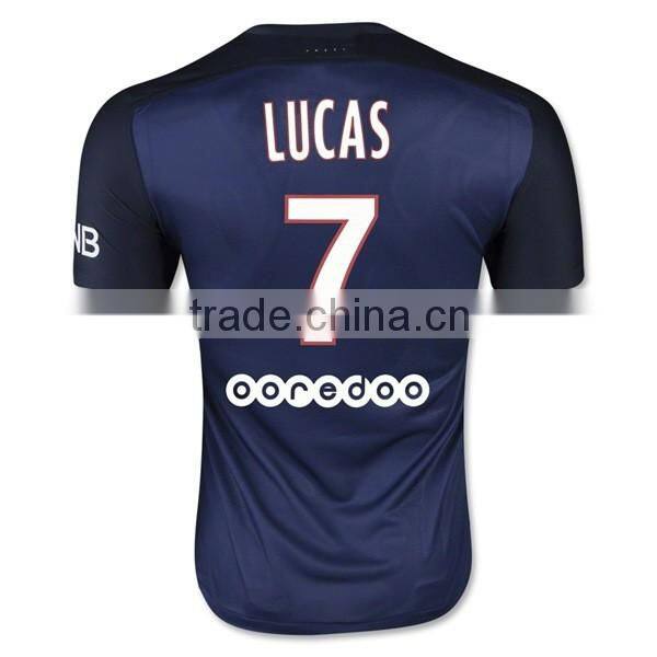 Dery high quality paris saint germain soccer jersey with good price