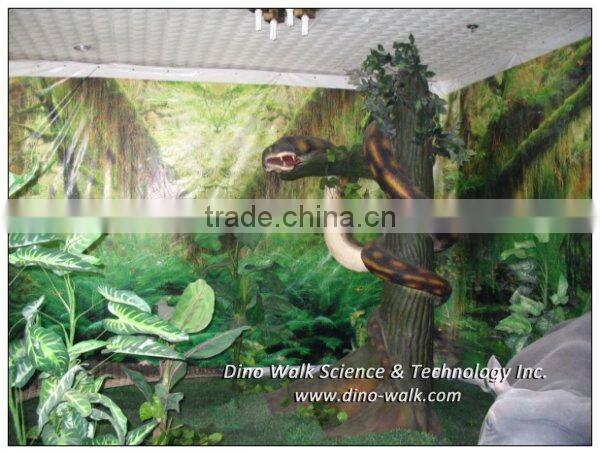 Simulation animal boa constrictor 2 meters long
