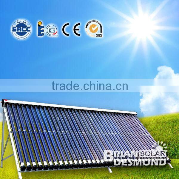 2014 hot selling heat pipe solar collector with good quality