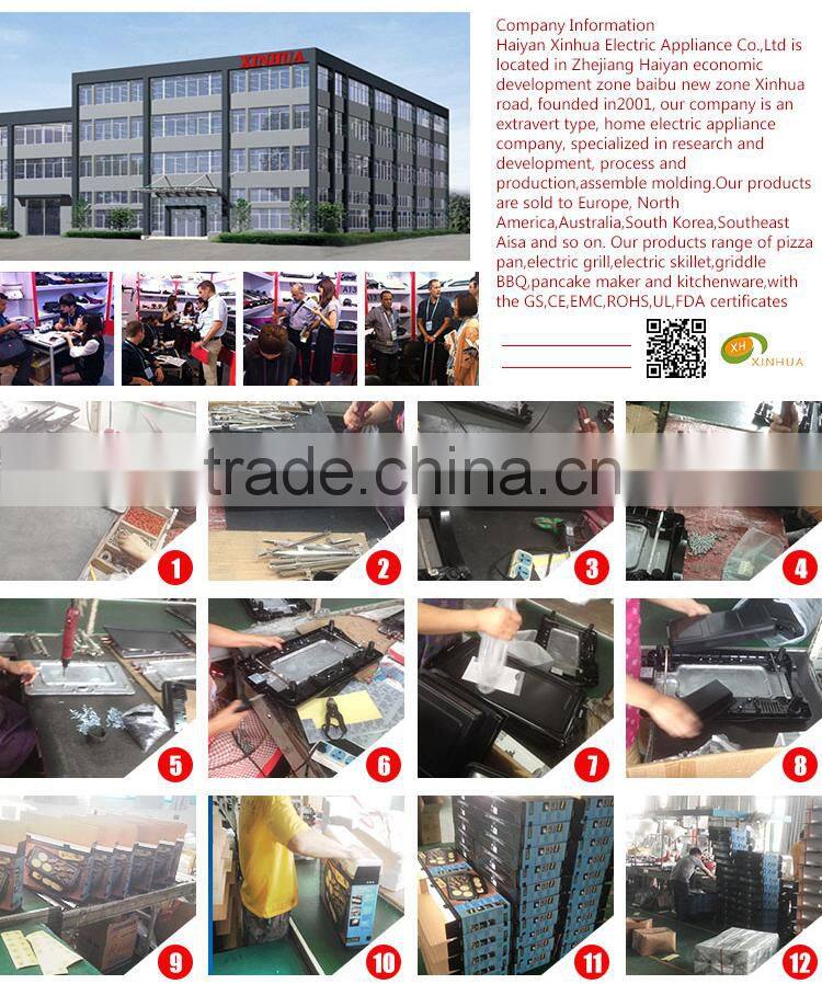 Hot selling cheap non-stick electric stainless electric skillet