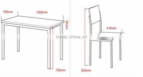 F-1243 Best price dining table chair wooden furniture