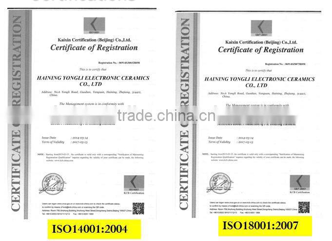 Ceramic PTC heater for Hair Curlers