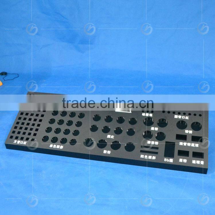 3ce display cosmetic display counter, Beautiful acrylic cosmetic display for eye shadow