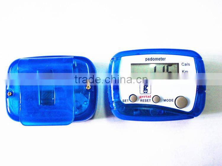 Bulk multi-function Cals/KM/Mile Personalized Setting Walk Mate Calorie Step Sport Counter pedometer