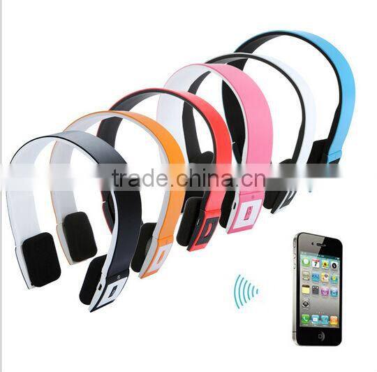 Hot selling wireless micro smart headphones with bluetooth for apple and laptop/ and mobile phone