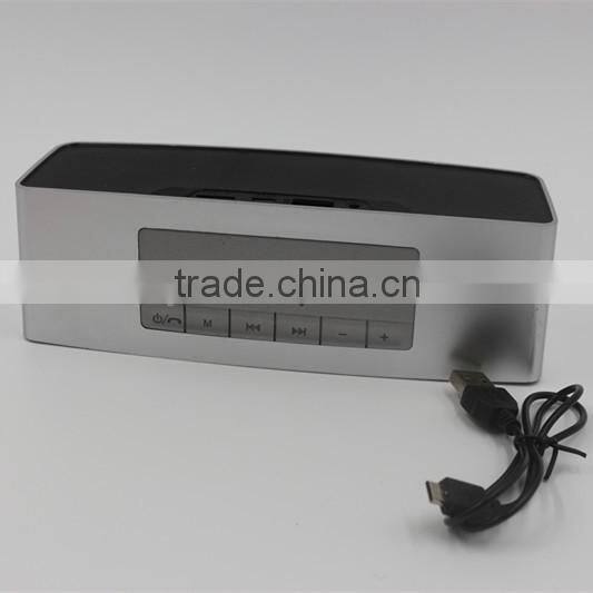 Portable active wireless solar bluetooth speaker