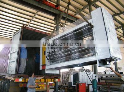 Flexo ink printing machine for corrugated cardboard making