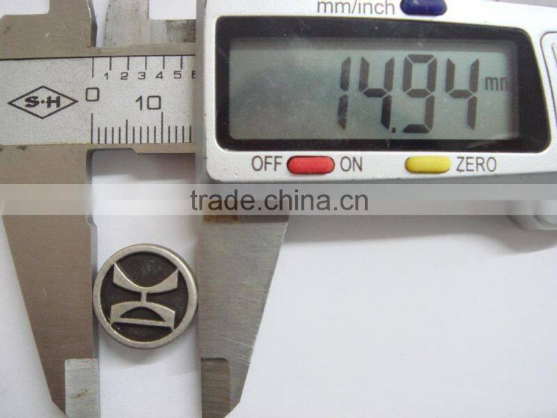 15mm fashion embossed adjust 4 part brass snap button