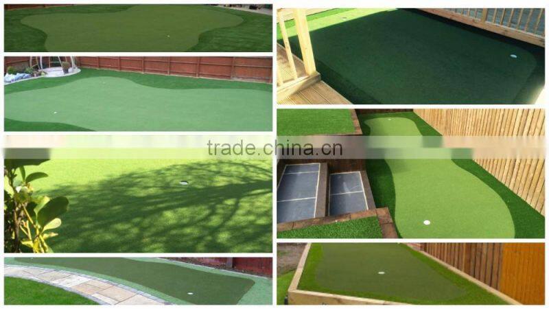 High quality golf grass artificial putting green/putting green carpets