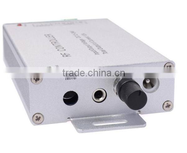 18-key RF music rgb led controller aluminum music rgb led controller audio audio Led rgb controller sound led controller CE,RoHS