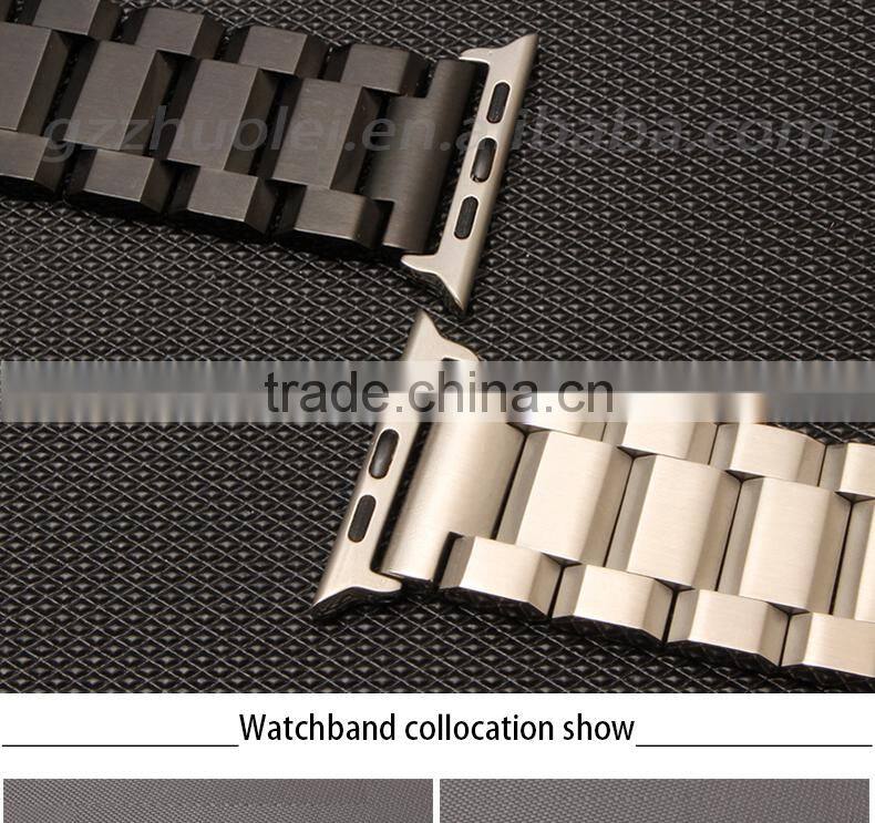 alibaba wholesaler stainless steel bracelet band for Apple Watch with low price