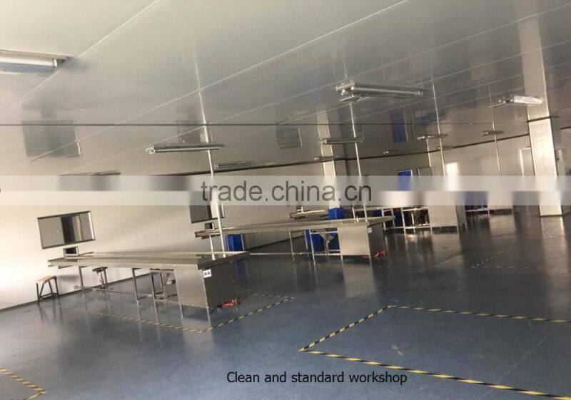 Luxury round shape plastic transparent lipstick container