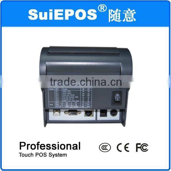 Suie Pos System 80mm Thermal Printer For With Diffusion Knife