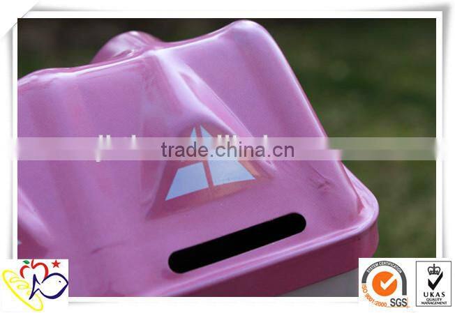 Tintop gift tin box/house top style packaging tin / tin case