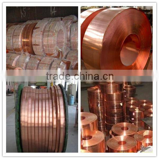 1/4 Cooper strip with thickness 0.8mm meter price copper tape