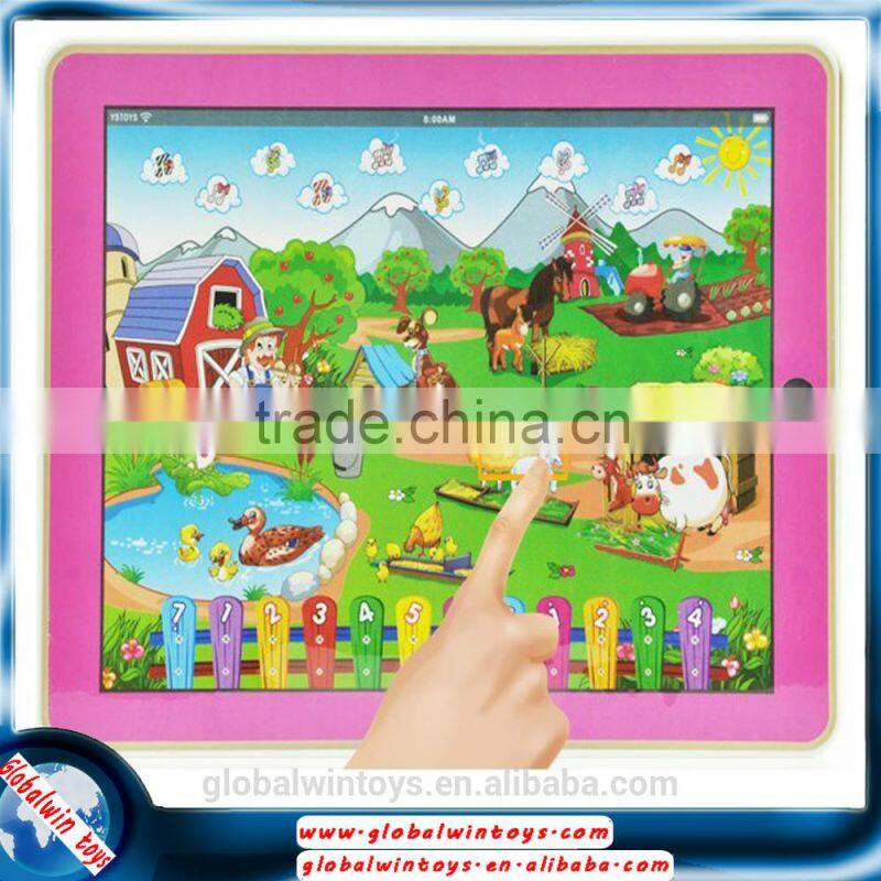 New touch experiential learning pad english&russian educational toy multifuction toys for kids gw-tys2921p
