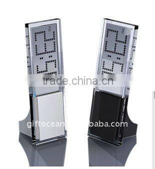 promotional mini lcd clock, giveaway mini digital clock