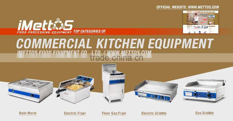 20L S/S Dual tank With oil Drain Valve Commercial General Electric Deep Fryer