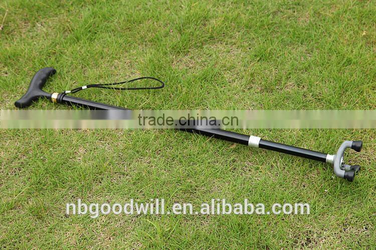 Three feet Alloy crutch ,The old man Aluminum Alloy crutch, telescopic crutch, cane cane light regulating old walker.