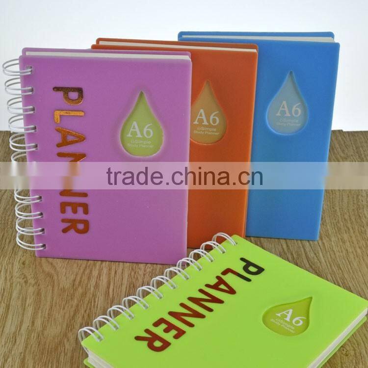 full colors printing color pp cover note books