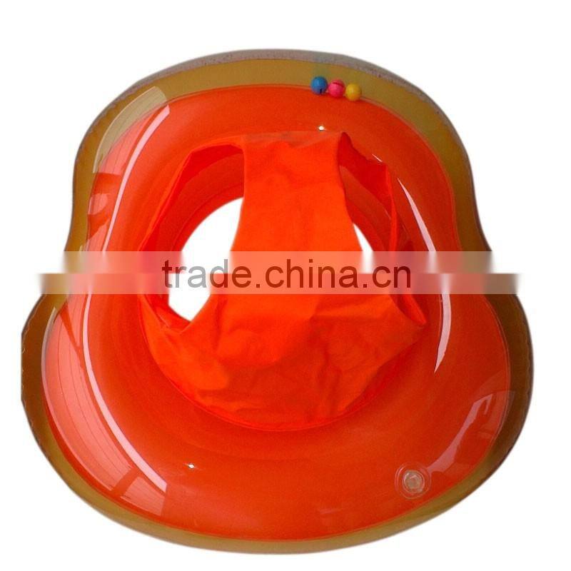 Blue&Orange Inflatable Baby Seat Baby seat float for Swimming Ring