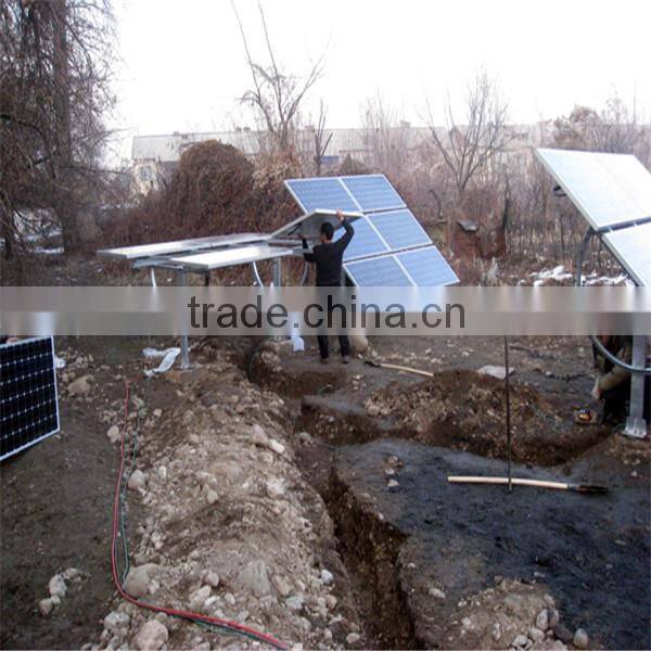 solar pv panel mounting structure with adjustable rack